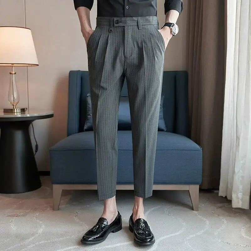 Pantalon Tailleur Femme Chic en Polyester avec Coupe Impeccable | Élégance et Confort au Travail 13