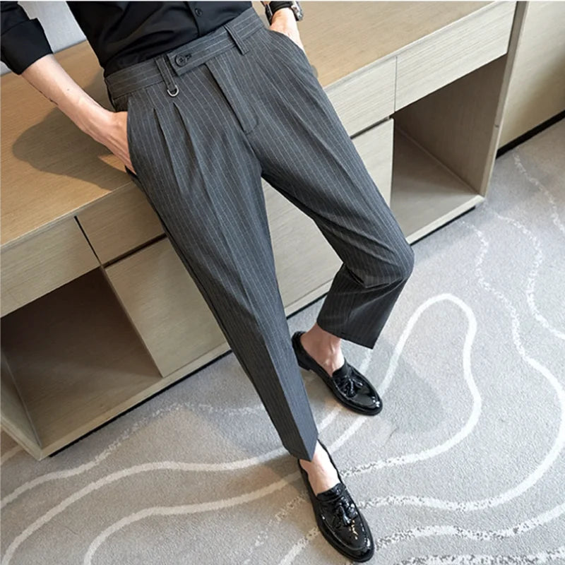 Pantalon Tailleur Femme Chic en Polyester avec Coupe Impeccable | Élégance et Confort au Travail 15