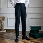 Pantalon Tailleur Homme | Polyester Premium Slim Fit avec Finition Impeccable | Élégance pour Occasions Formelles 14