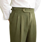 Toscana | Pantalon Slim en Coton et Lin avec Taille Haute | Élégance et Confort au Quotidien 7