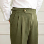 Toscana | Pantalon Slim en Coton et Lin avec Taille Haute | Élégance et Confort au Quotidien 12