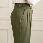 Toscana | Pantalon Slim en Coton et Lin avec Taille Haute | Élégance et Confort au Quotidien 13