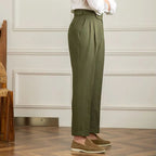 Toscana | Pantalon Slim en Coton et Lin avec Taille Haute | Élégance et Confort au Quotidien 14