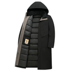 Parka Longue Matelassée avec Capuche pour Hommes | Isolation Efficace pour Hiver 8