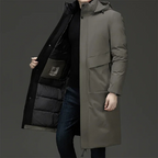 Parka Longue Matelassée avec Capuche pour Hommes | Isolation Efficace pour Hiver 10
