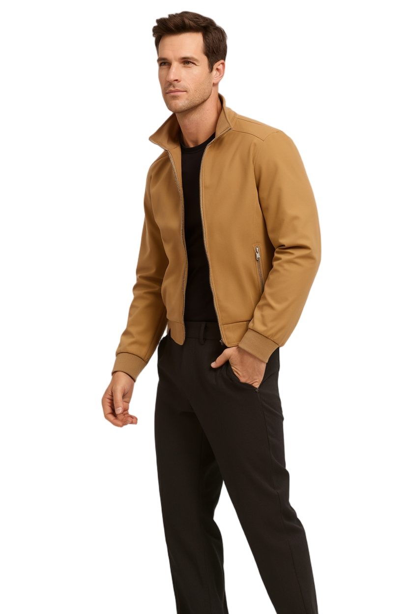 AeroFlex | Veste Légère Zippée pour Mi-Saison avec Col Montant | Style Urbain et Confort 12