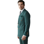 Costume Homme Classique avec Design Croisé Élégant | Parfait pour Mariage et Événements Formels 15