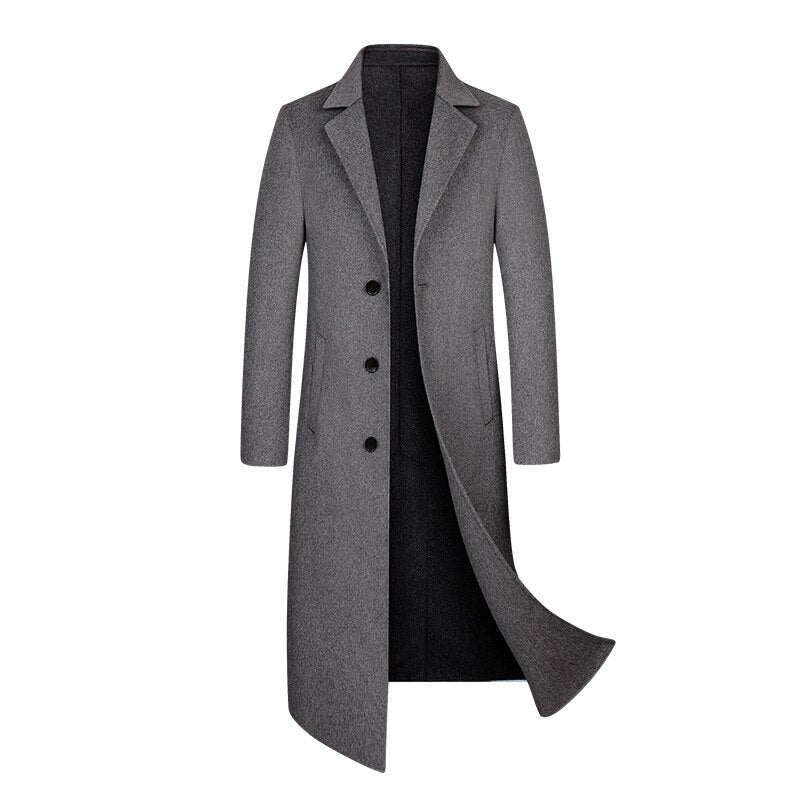 Manteau Long Femme Noir avec Élégance Classique | Style Sophistiqué pour Toutes Occasions 9