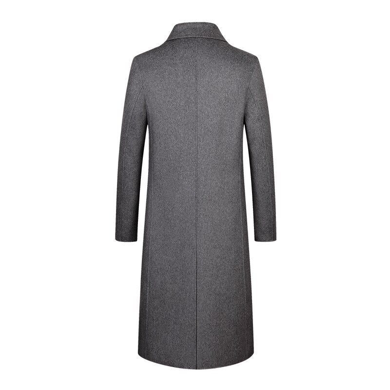 Manteau Long Femme Noir avec Élégance Classique | Style Sophistiqué pour Toutes Occasions 10