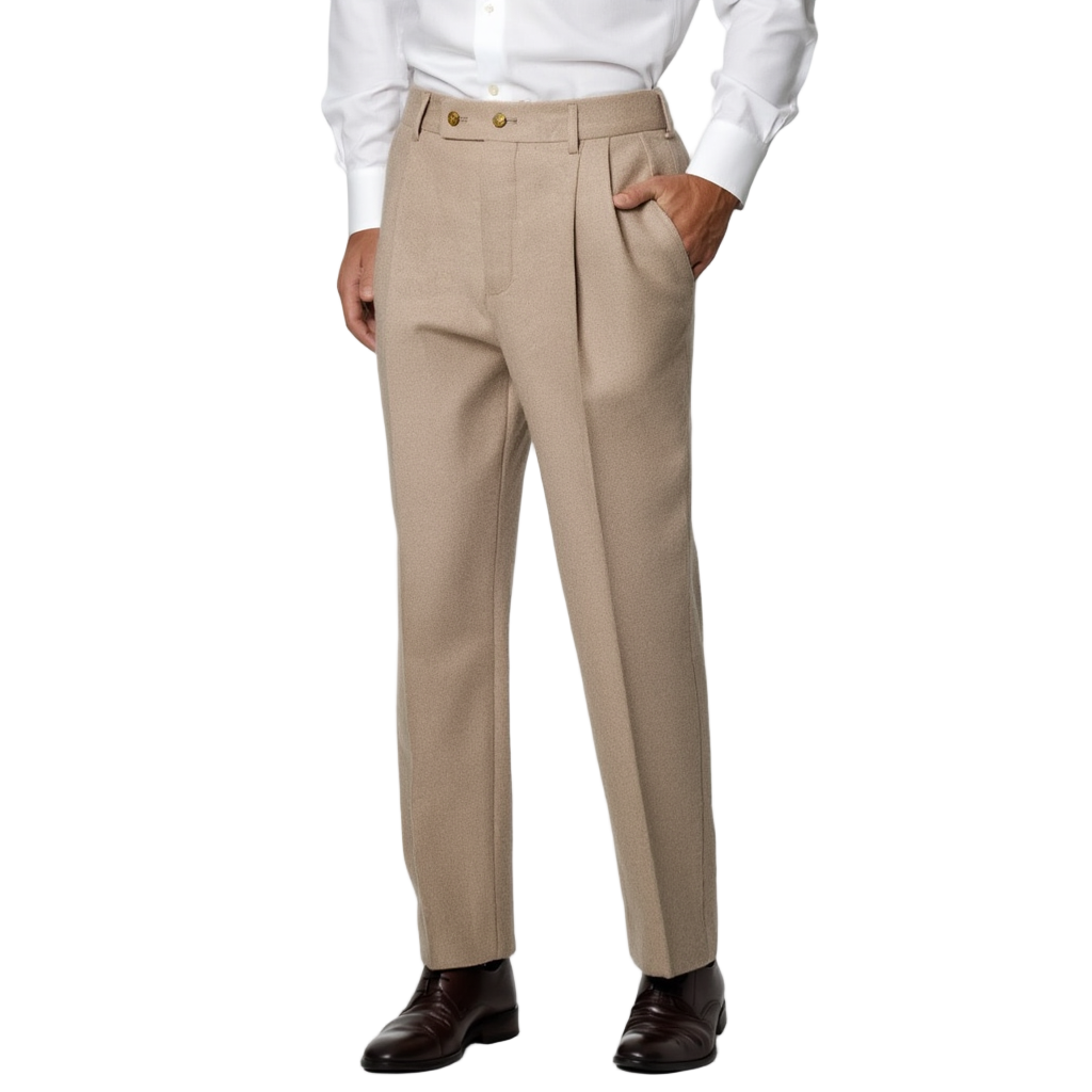 Pantalon Tailleur Femme Chic en Polyester Premium avec Ajustement Latéral | Élégance et Confort 1