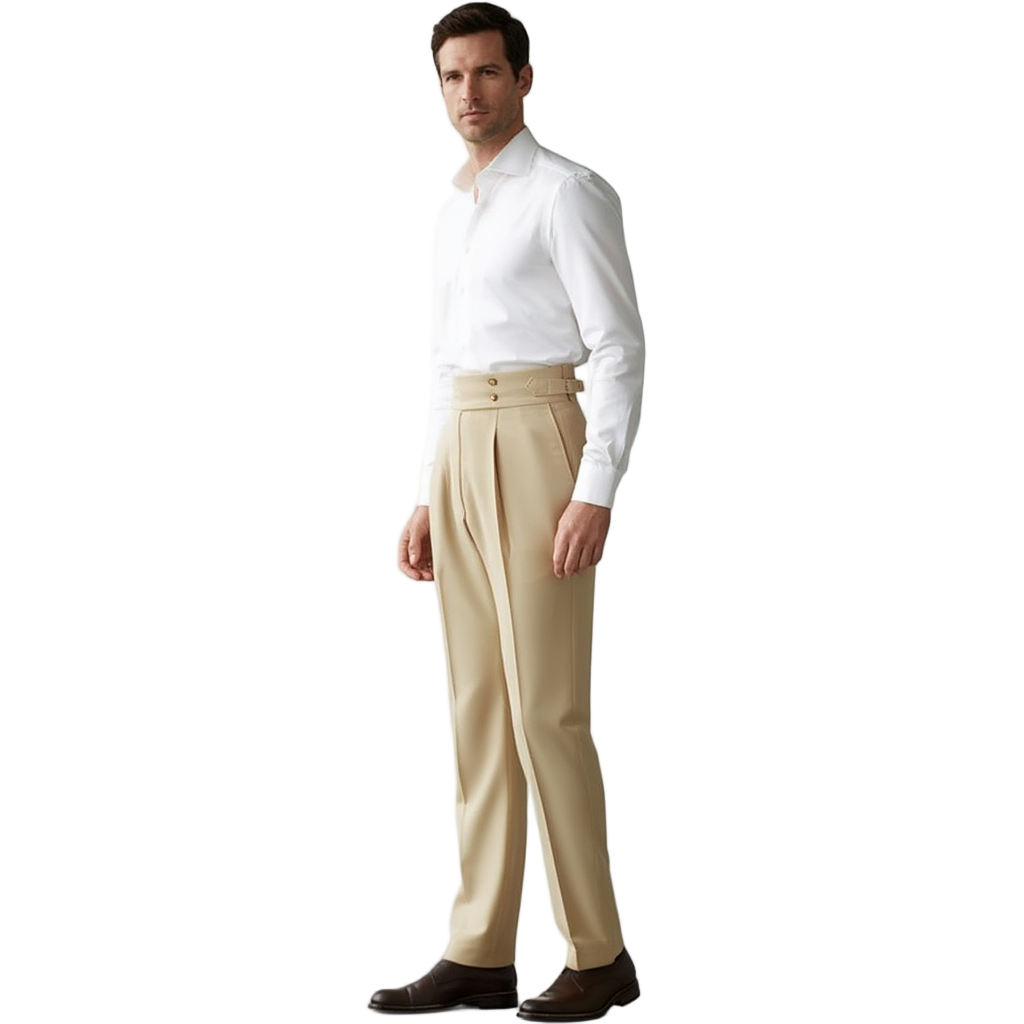 Élégance Classique | Pantalon Homme Côtelé avec Texture Distinctive | Confort Optimal pour Tenue Professionnelle 16