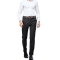 Élégance Classique | Pantalon Habillé Rayé pour Homme avec Coupe Moderne | Confort Optimal pour Occasions Formelles 7