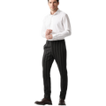 Pantalon Habillé Rayé pour Homme avec Coupe Slim Fit | Élégance et Confort au Bureau 1