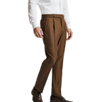 Pantalon Homme Slim Ajustable avec Taille Haute | Élégant et Confortable pour Toutes Occasions 17