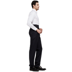Pantalon Homme Slim Fit en Tissu Stretch | Confort Optimal pour le Bureau 16