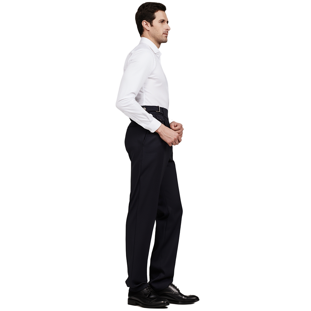 Pantalon Homme Slim Fit en Tissu Stretch | Confort Optimal pour le Bureau 16