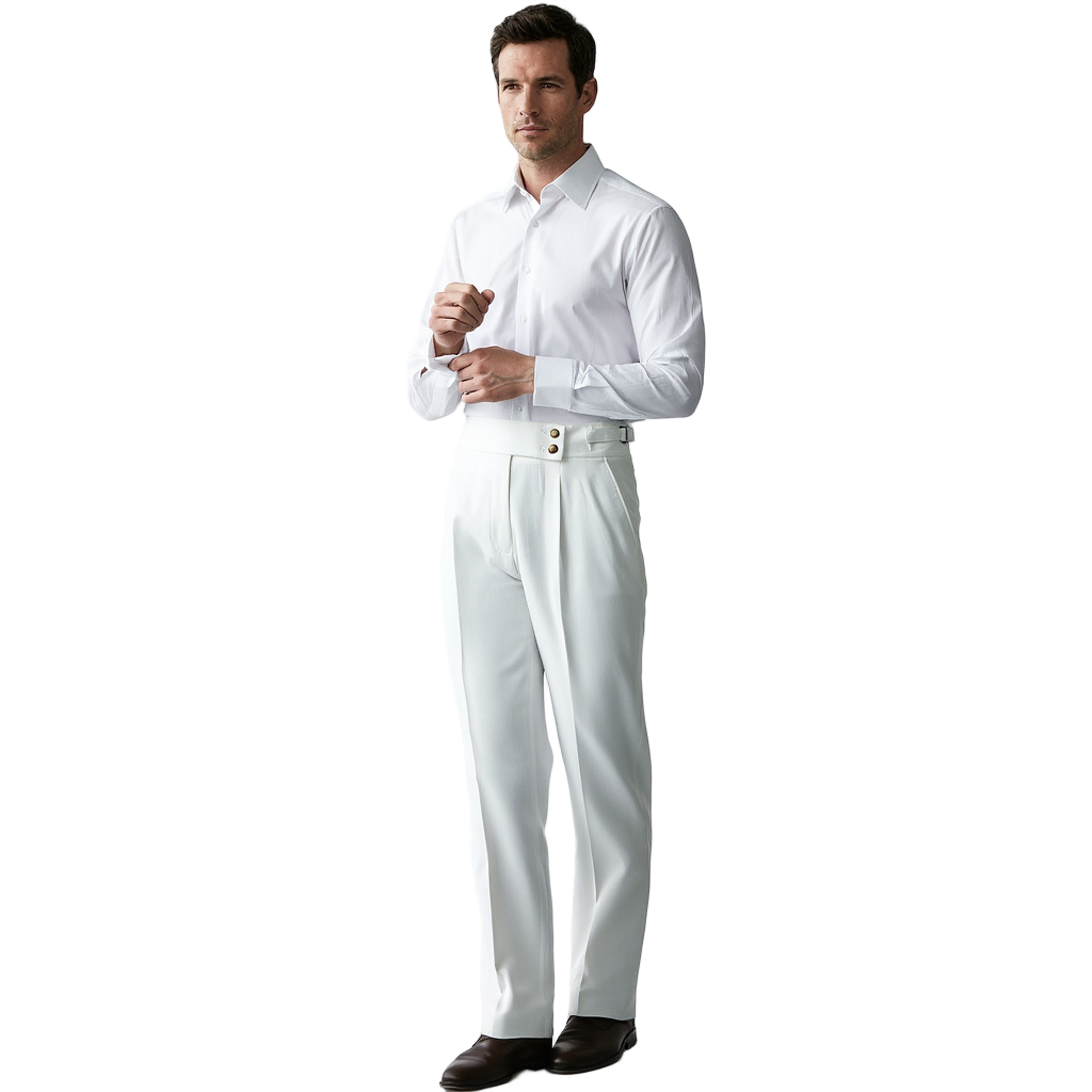 Élégance Classique | Pantalon Homme Côtelé avec Texture Distinctive | Confort Optimal pour Tenue Professionnelle 18