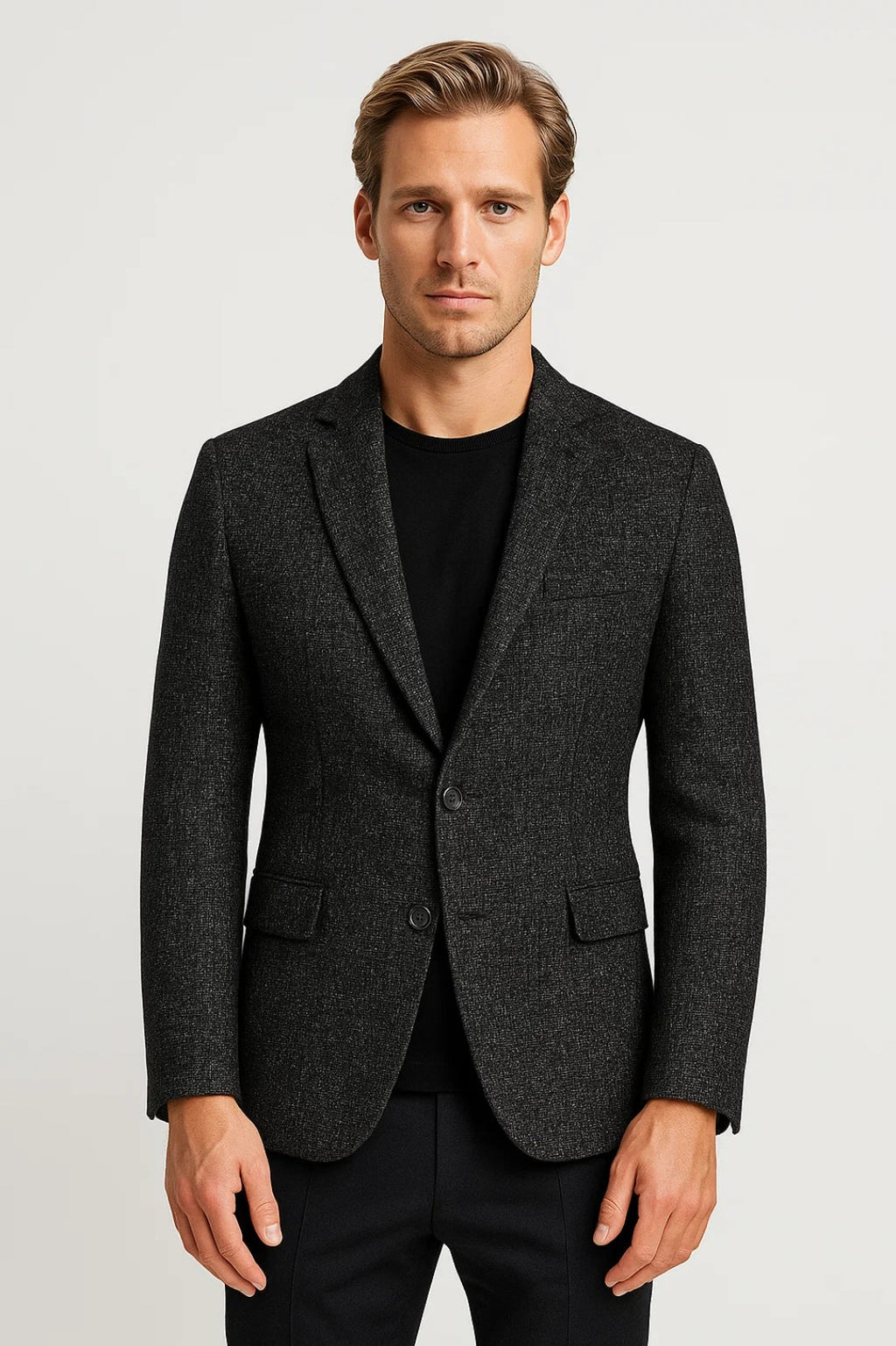 Veste de Costume Moderne pour Homme avec Silhouette Structurée | Élégance et Confort pour Mi-Saison 11
