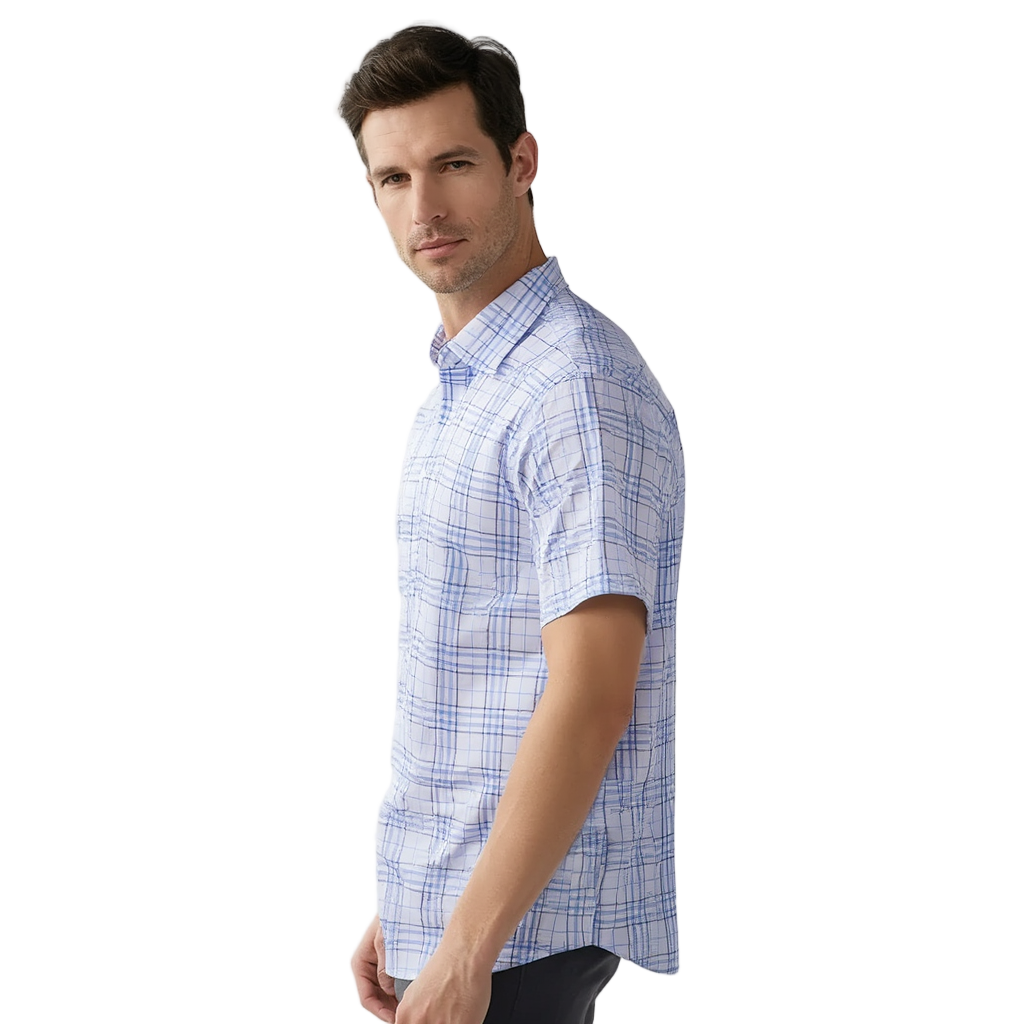 Chemise Carreaux Habillée Oxford Homme | Coton Oxford