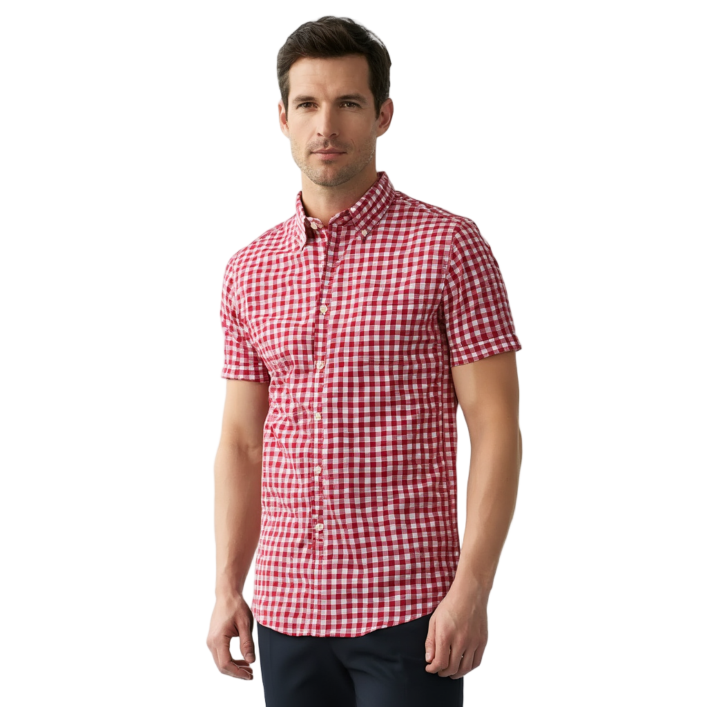 Chemise Carreaux Habillée Oxford Homme | Coton Oxford