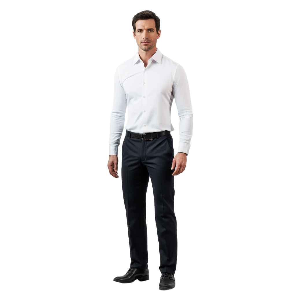 Élégance Quotidienne | Chemise Classique Homme avec Fermeture Boutonnée | Polyvalente pour Toutes Occasions 1