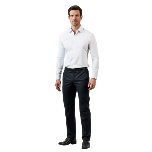 Élégance Quotidienne | Chemise Classique Homme avec Fermeture Boutonnée | Polyvalente pour Toutes Occasions 1