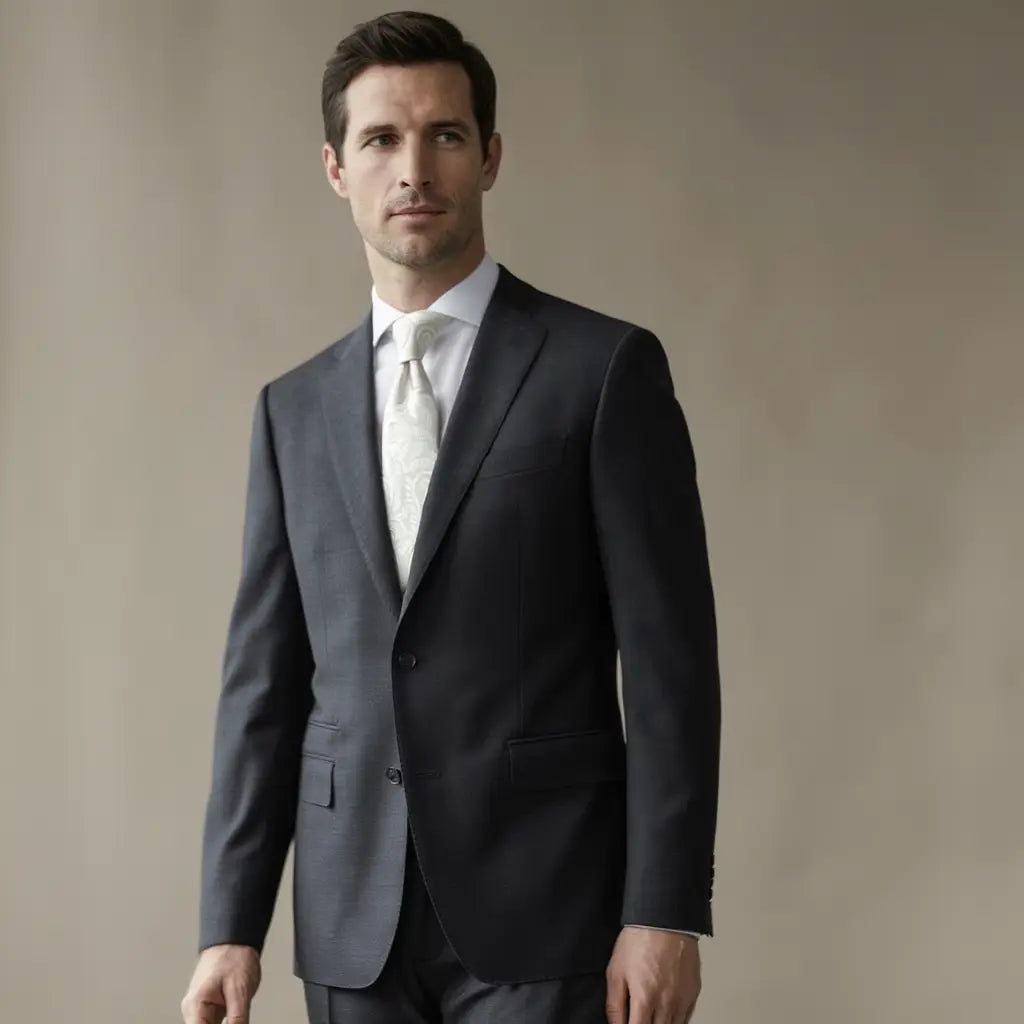 Ethan | Élégante Cravate Homme Luxe en Soie Motif Paisley 5