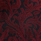 Ethan | Élégante Cravate Rouge en Soie avec Motif Paisley Homme Luxe 6