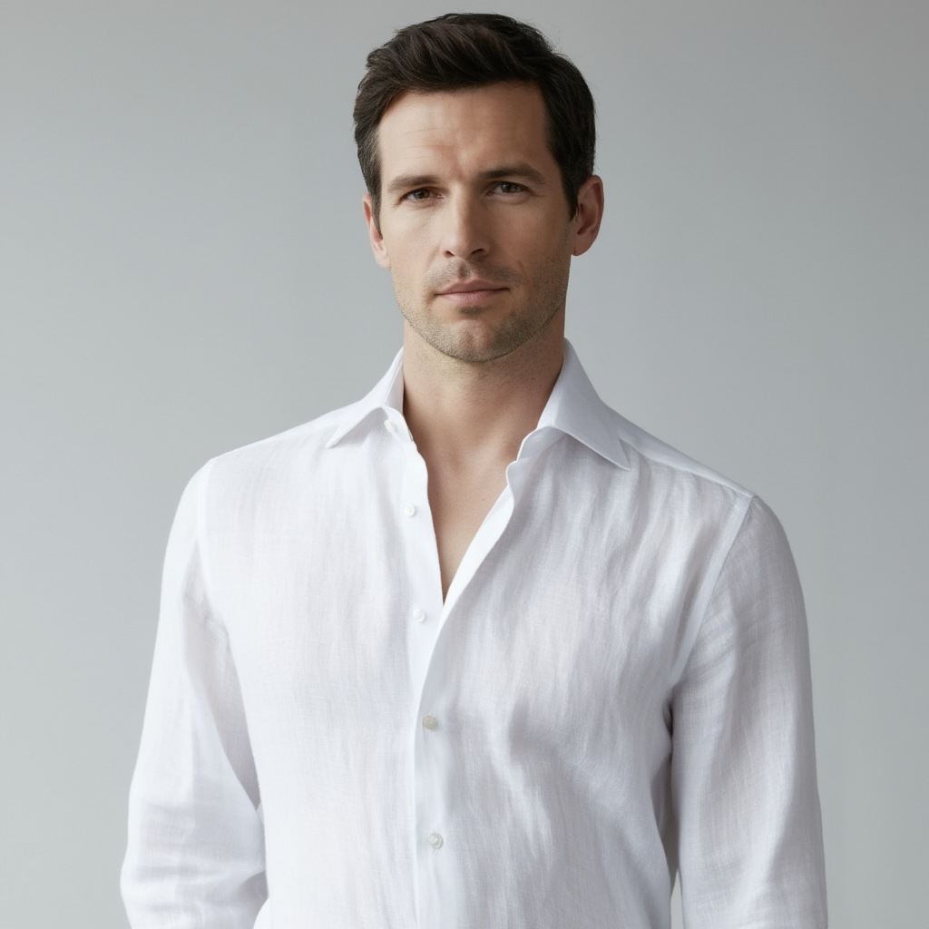 Chemise habillée homme Slim | Lin premium 2