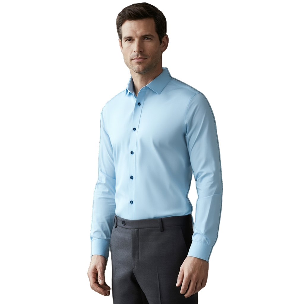 Chemise habille homme | Polyester et fibre de bambou 9