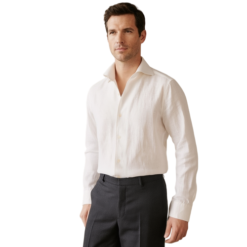 Chemise habillée homme Slim | Lin premium 1
