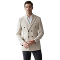 Veste Élégante pour Homme | Tissu Haut de Gamme avec Coupe Croisée | Style Casual Chic pour Occasions Formelles 7