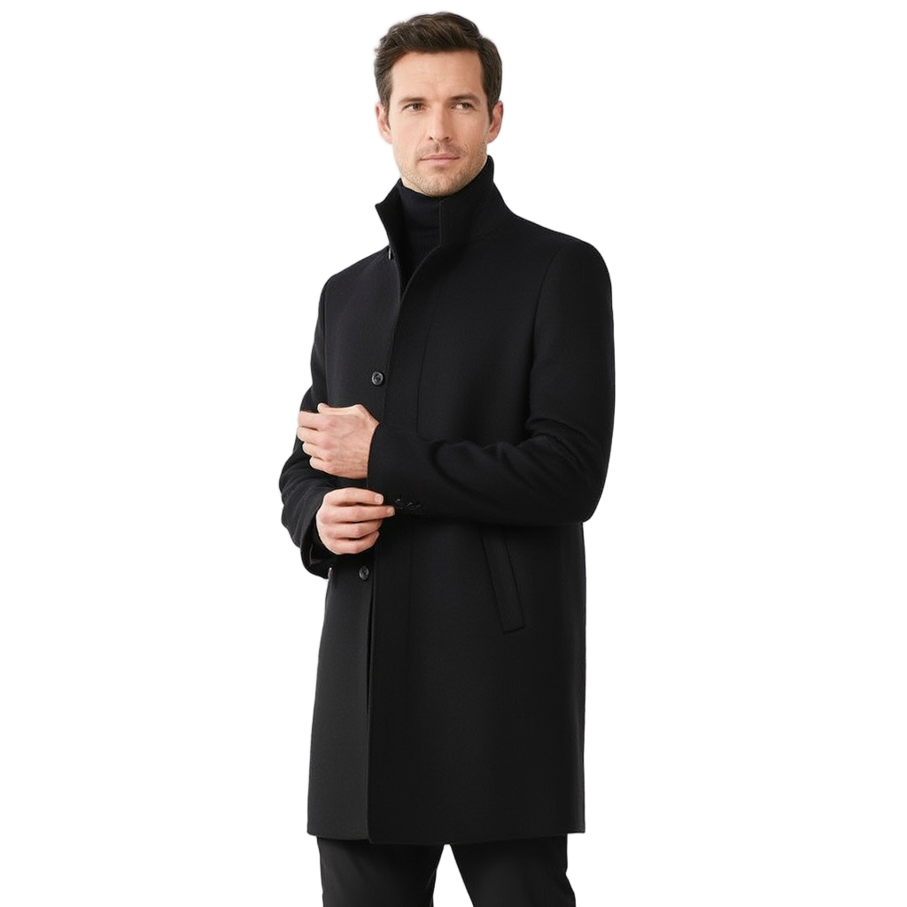Manteau Élégant pour Homme avec Silhouette Longue et Confort Optimal | Style Décontracté Chic 7