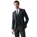 Trio Carreaux Moderne | Costume Homme 3 Pièces avec Motif Distinctif | Élégance pour Mariage 6