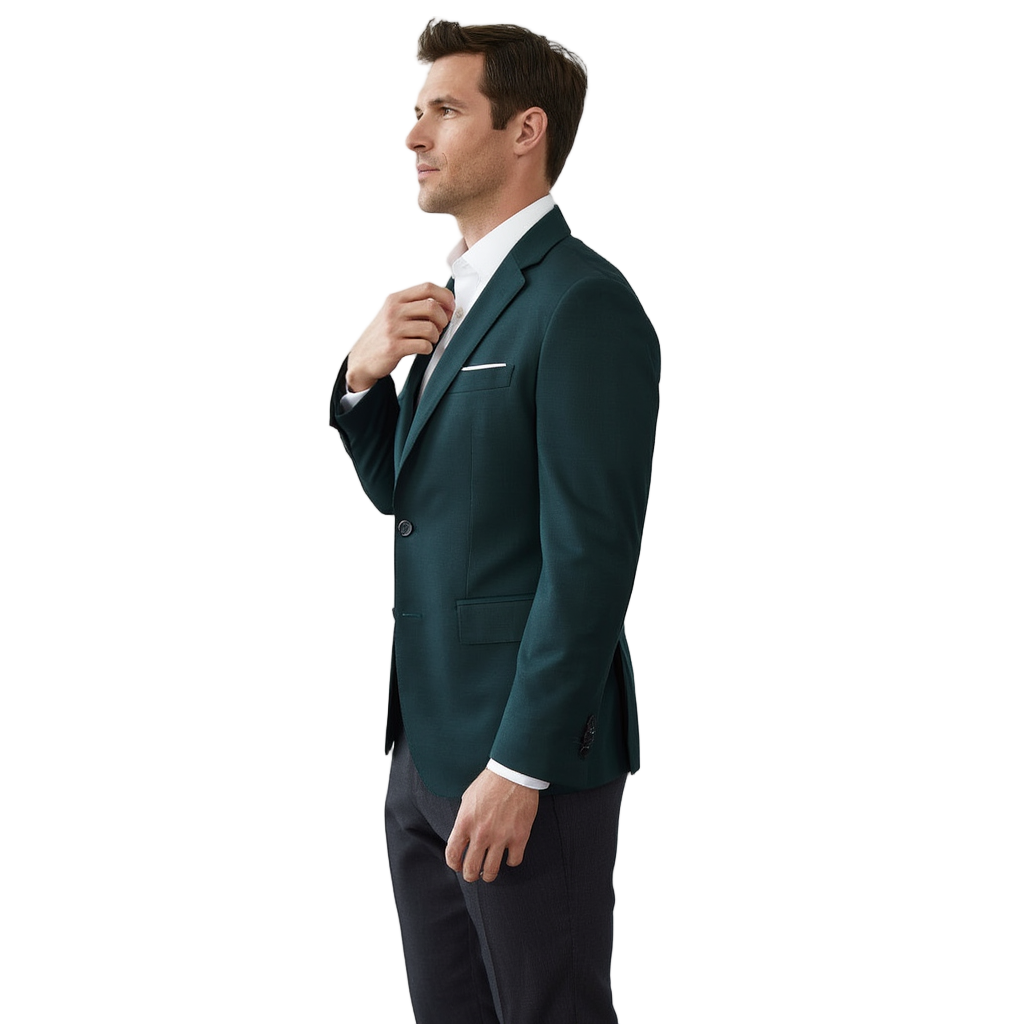 Élégance ProX | Veste Costume Homme en Polyester de Haute Qualité | Coupe Impeccable pour Style Professionnel 9