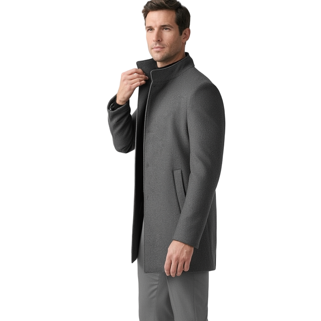 Manteau Élégant pour Homme avec Silhouette Longue et Confort Optimal | Style Décontracté Chic 1