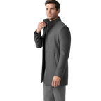 Manteau Élégant pour Homme avec Silhouette Longue et Confort Optimal | Style Décontracté Chic 9
