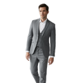 Élégance Suprême | Costume Homme 3 Pièces avec Veste à Épaulettes | Look Chic pour Mariage et Événements Formels 8