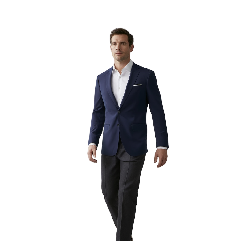 Élégance ProX | Veste Costume Homme en Polyester de Haute Qualité | Coupe Impeccable pour Style Professionnel 10