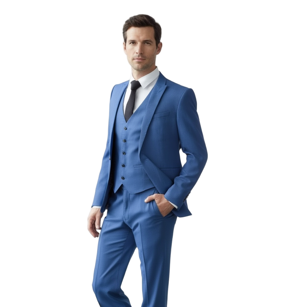 Élite | Costume Homme Mariage 3 Pièces Slim Fit avec Finitions Impeccables | Élégance pour Occasions Formelles 7