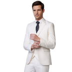 Élégant Costume 3 Pièces Classique pour Homme avec Veste et Gilet | Tenue Sophistiquée pour Toutes Occasions 8